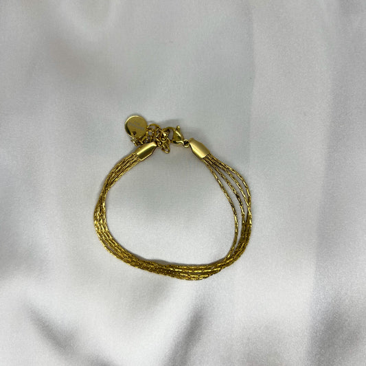 Armbånd - Elena- gull