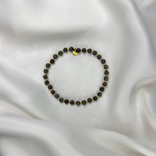 Armbånd Sindre med mørke naturperler