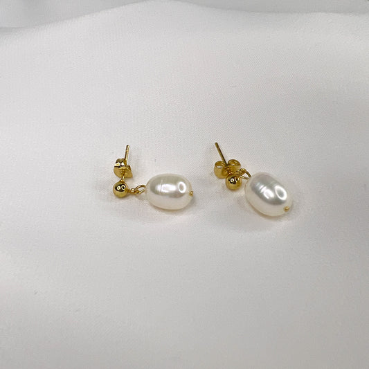 Øredobber - Ida perleøredobber