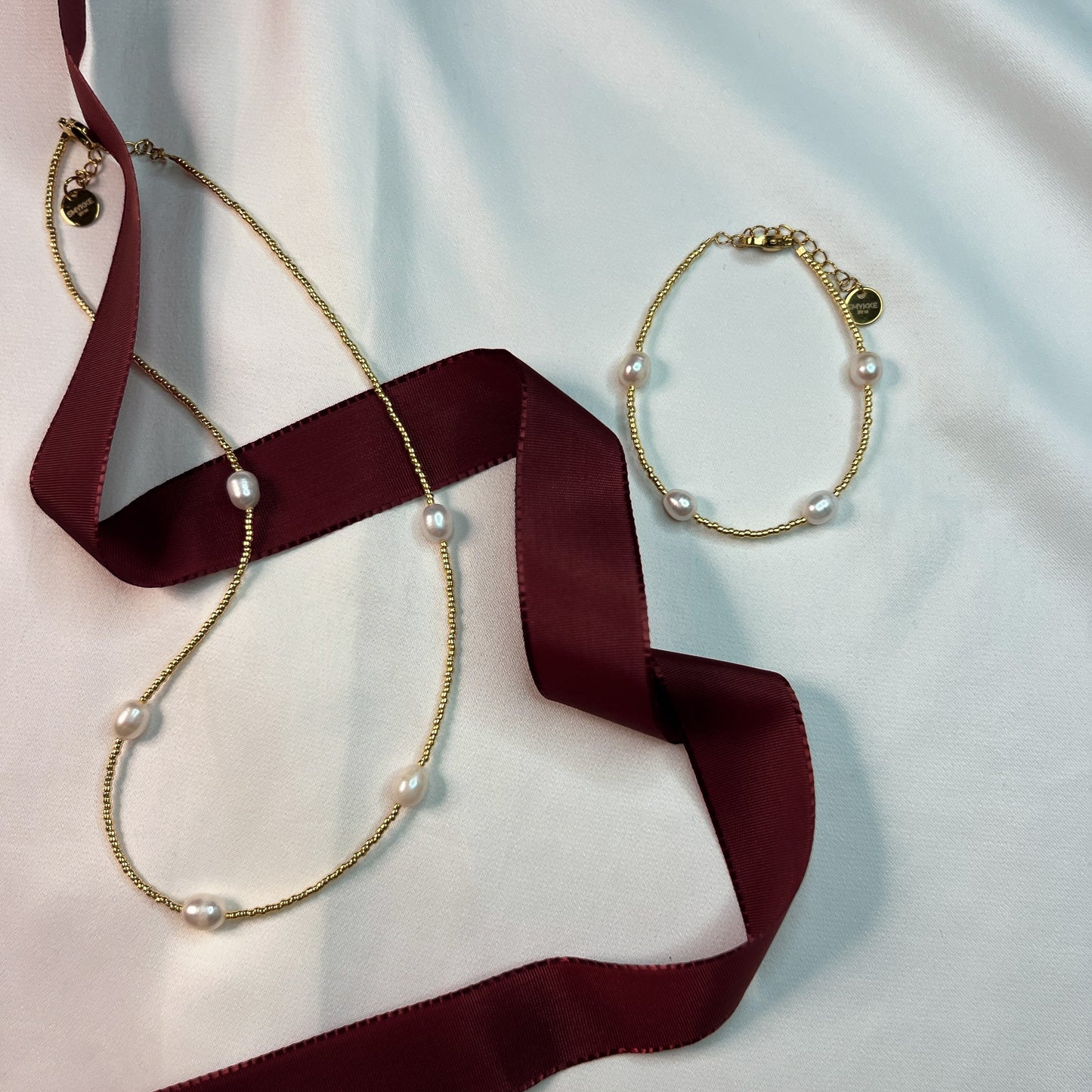 Smykkesett - Andrea - Halskjede & Armbånd