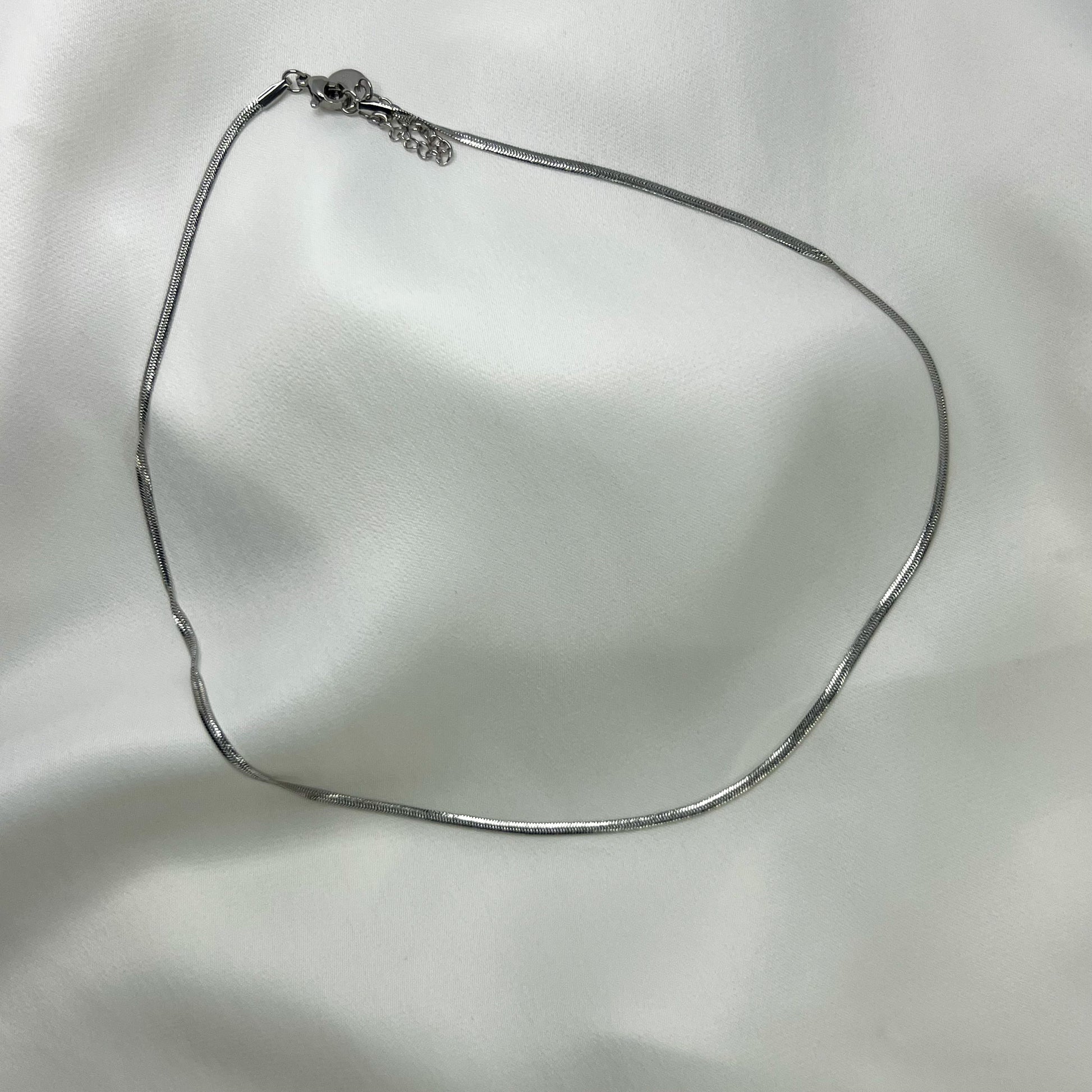 Halskjede snakechain sølv 2 mm 