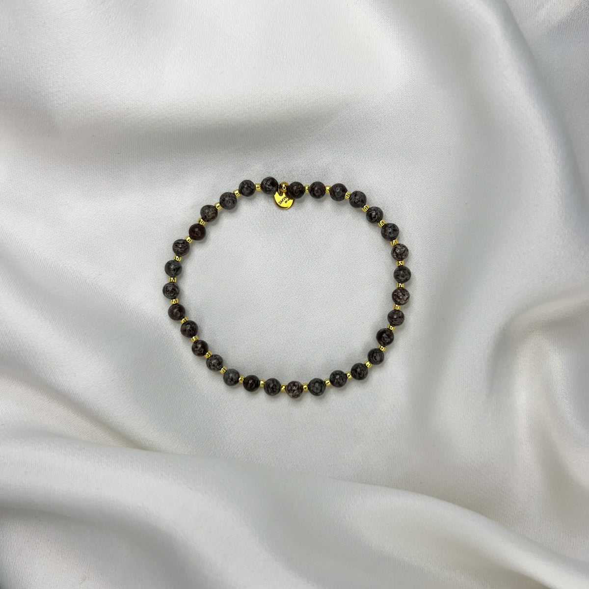Armbånd Sindre med mørke naturperler